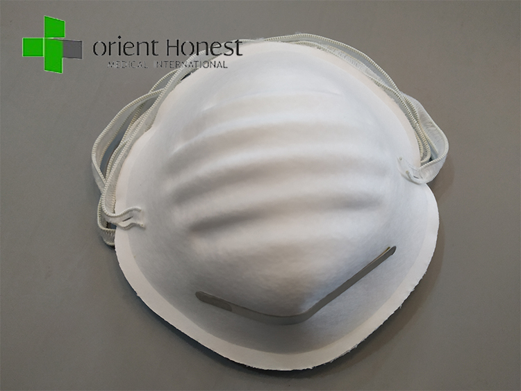 قناع الغبار غير المنسوجة PP القابل للتصرف