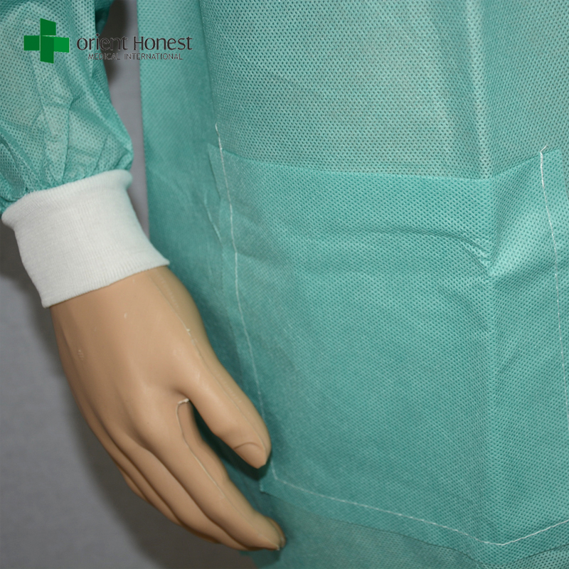 Disposable SMS lab coat for laboratory wholesaler with FDA