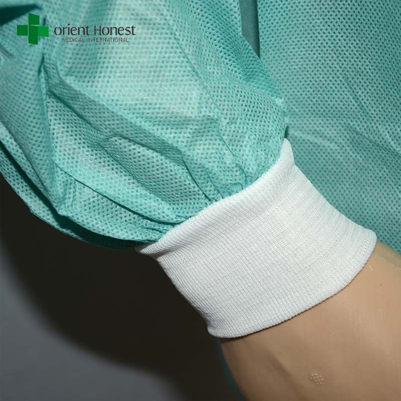 Disposable SMS lab coat for laboratory wholesaler with FDA
