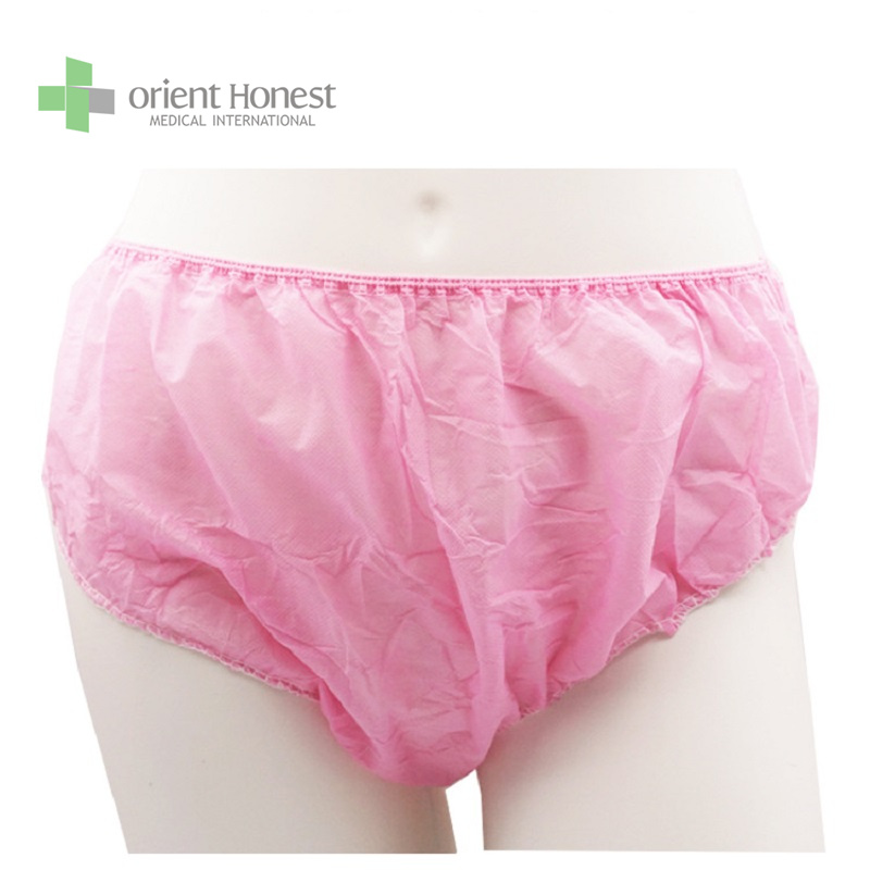 Ropa interior no tejida desechable biodegradable