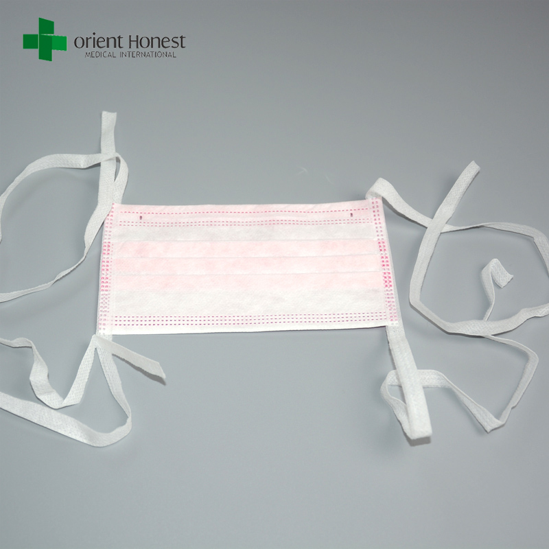 Doctor and patient tie on mask , surgery sanitary mask , hospital masks for sale