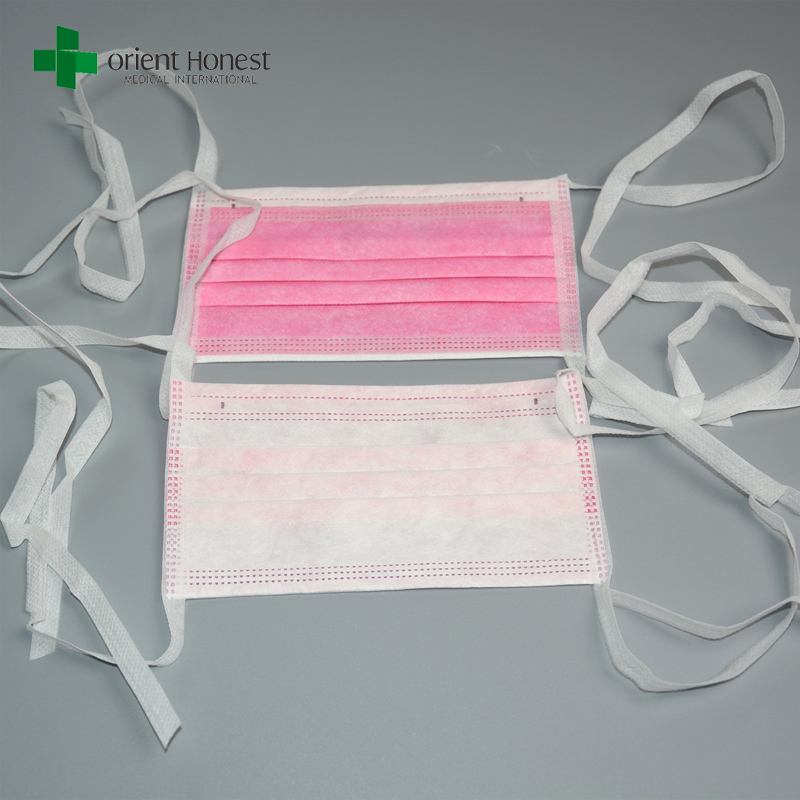 Doctor and patient tie on mask , surgery sanitary mask , hospital masks for sale
