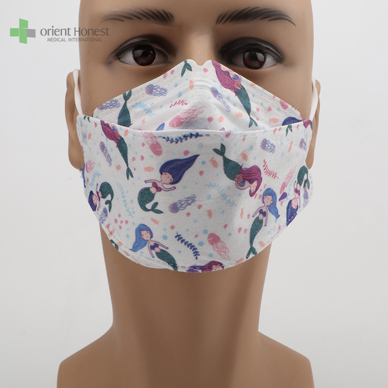 Hot sale KF94 face mask customization printed China factory