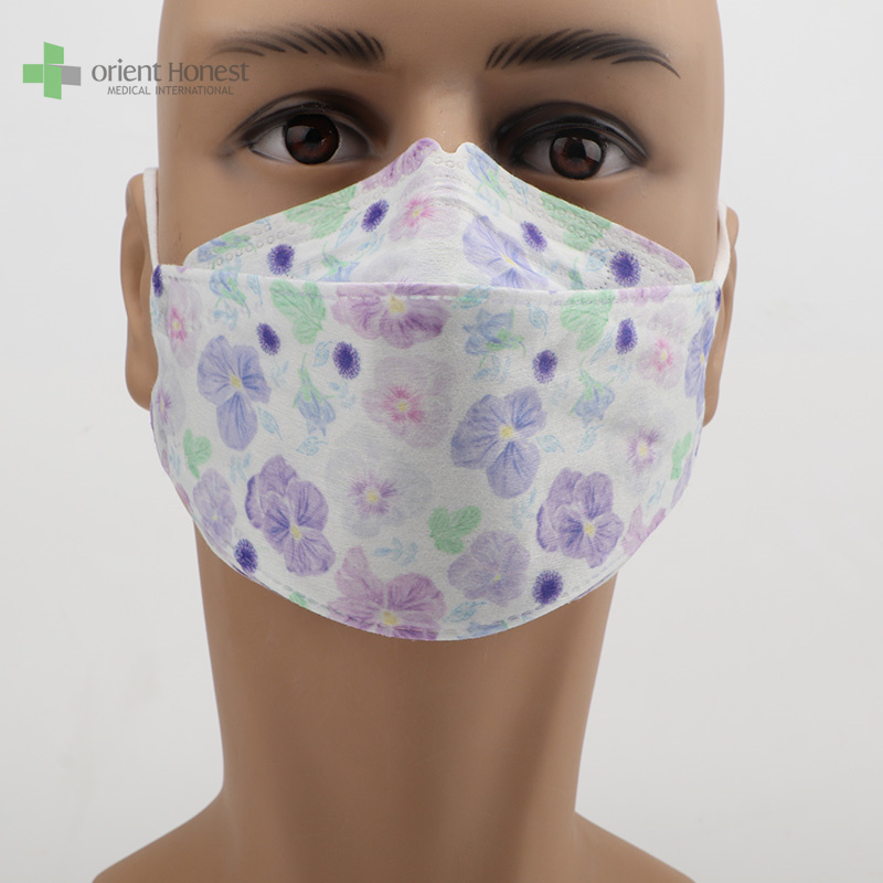 Hot sale KF94 face mask customization printed China factory