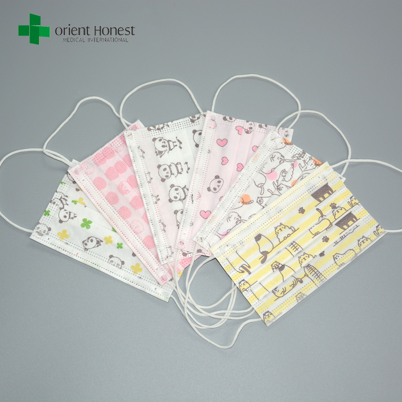 เด็กต้องเผชิญกับการพิมพ์หน้ากากการ์ตูนลายหน้ากากใบหน้าแพทย์, โพรพิลีนหน้ากากเด็ก