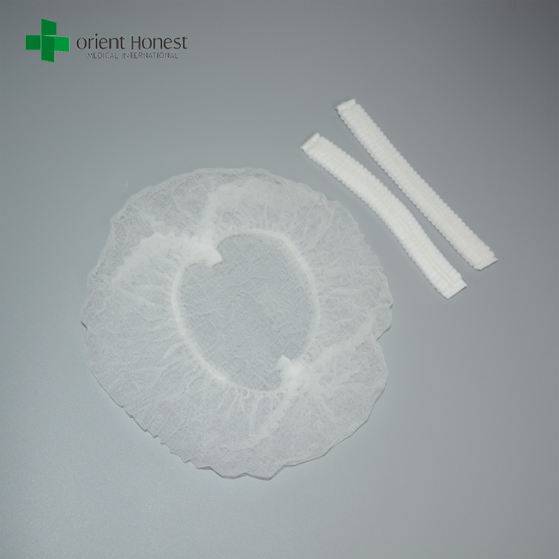 Nicht medizinische PP weiß Einweg OP Kappen für Krankenhaus gewebt