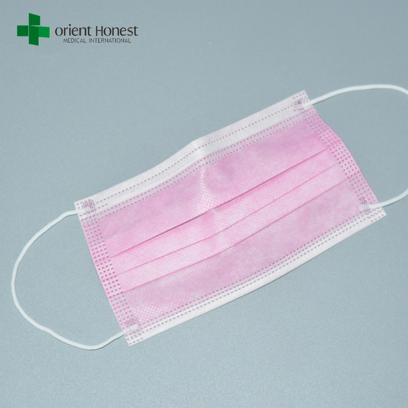 Nonwoven gefaltete Gesichtsmaske, moderne OP-Masken, Krankenschwester und Patient Schutzmaske