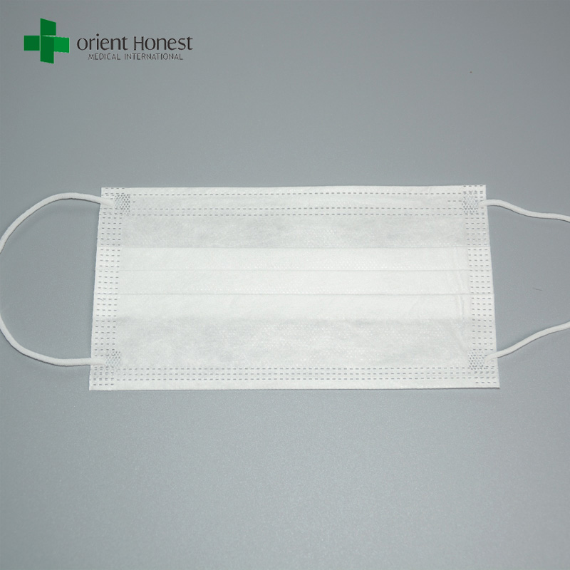 Lieferanten für 3 Lagen Polypropylen medizinische Masken, Atemfilter antivirale facemask, BFE99 Masken