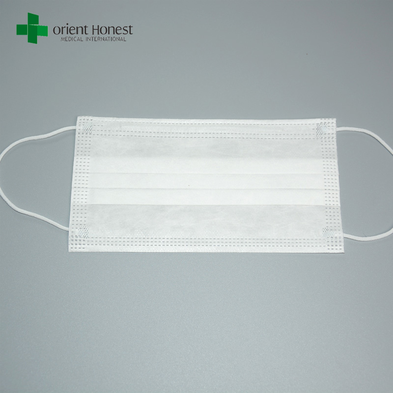 Lieferanten für 3 Lagen Polypropylen medizinische Masken, Atemfilter antivirale facemask, BFE99 Masken