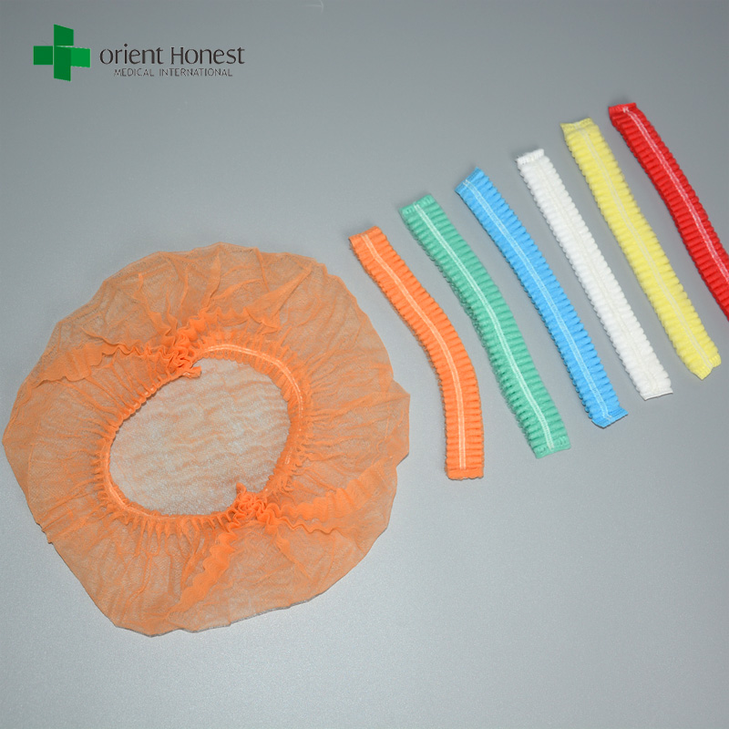 Elastico del cappello chirurgico, PP Bouffant Doctor Cap, produttore di cappelli chirurgici non tessuti