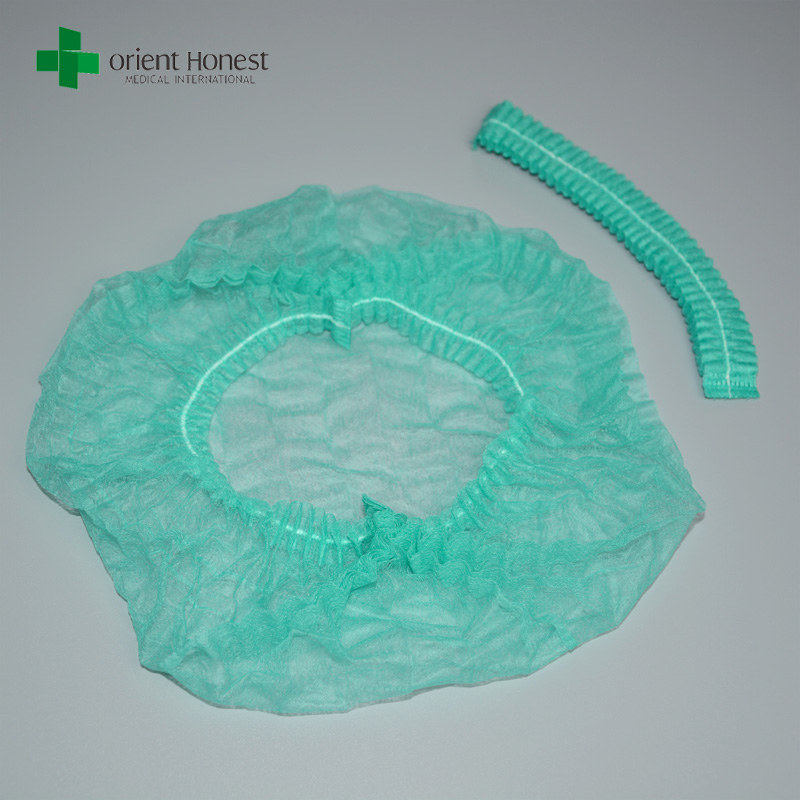 Elastico del cappello chirurgico, PP Bouffant Doctor Cap, produttore di cappelli chirurgici non tessuti