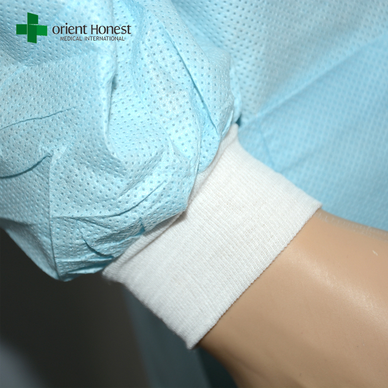 best quality supplier for disposable anti-static lab coat,SMS medical disposable clothes , wholesales Disposable hospital SMS Clothing