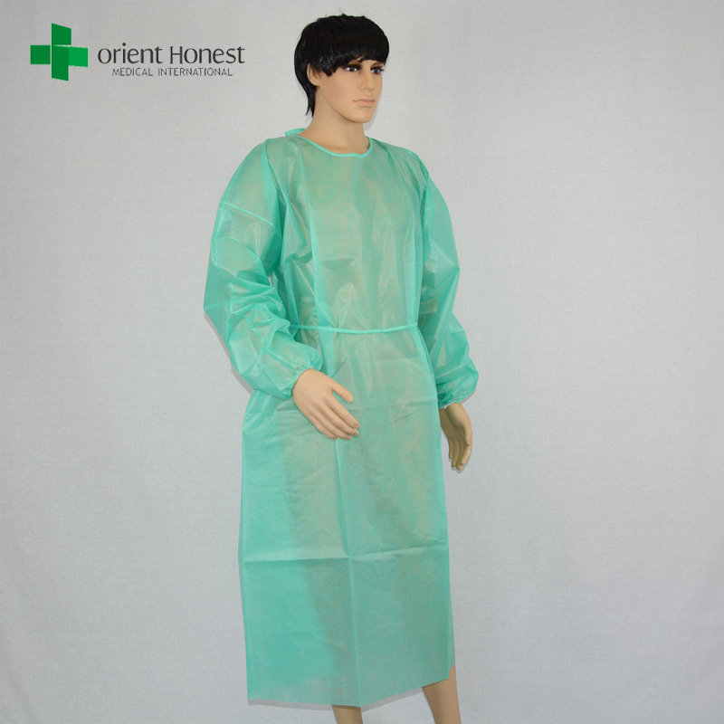robe jetable personnalisé anti-statique, la Chine la meilleure robe de médecin disponible, Chine usine jetables robes de chirurgien