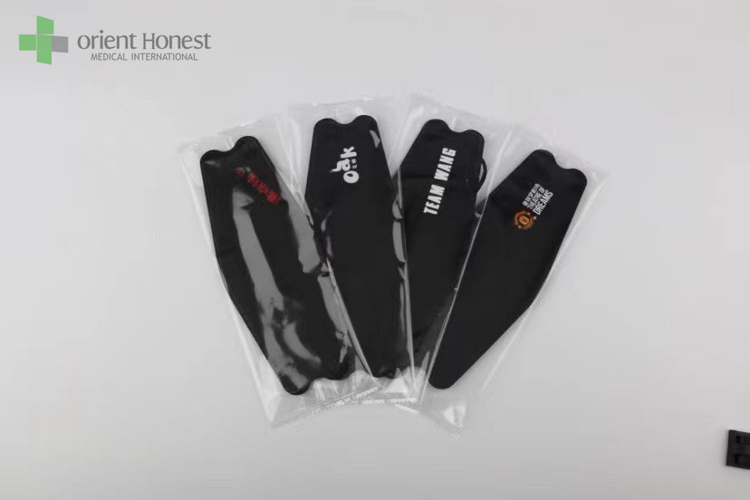 Einwegmaske KF94 Schwarz -Weiß -Farbe für Erwachsene