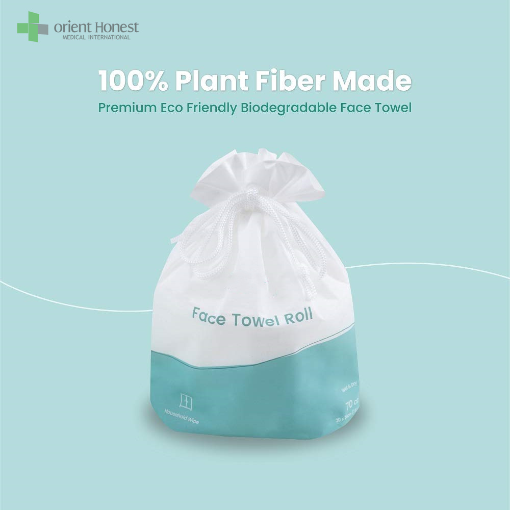 dry and wet use cleaning skincare clean face cotton tissue