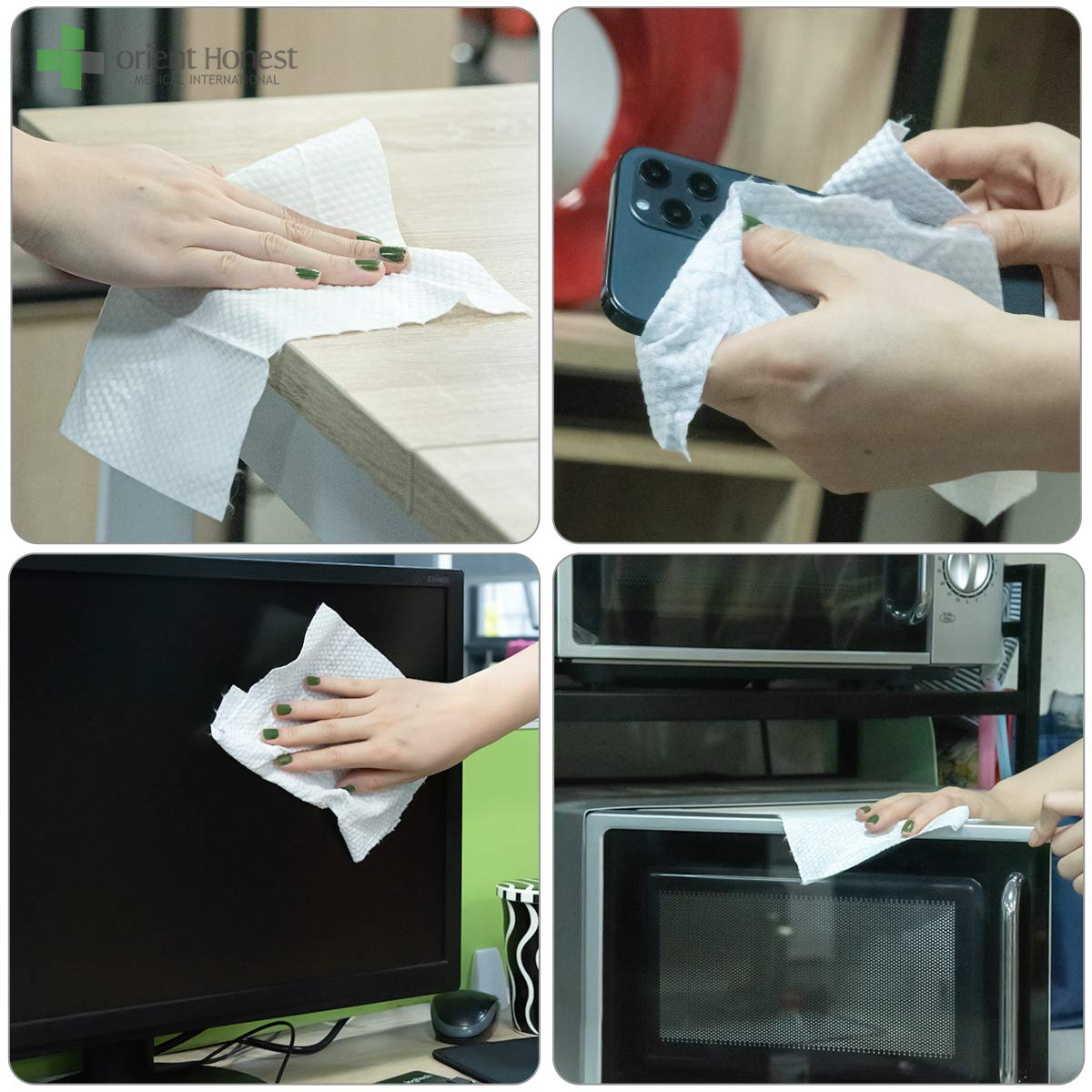 dry and wet use cleaning skincare clean face cotton tissue