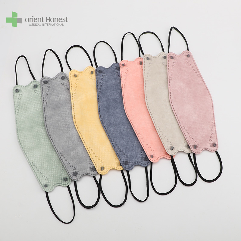 Couleur Croix-oreilles Couleur Couleur KF94 Masque pour adultes