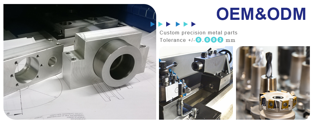 Pièces d'usinage CNC