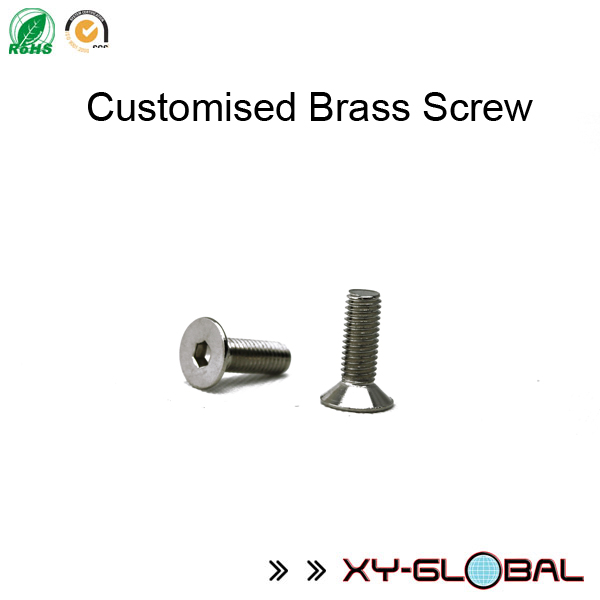 A special titanium screw parts with color