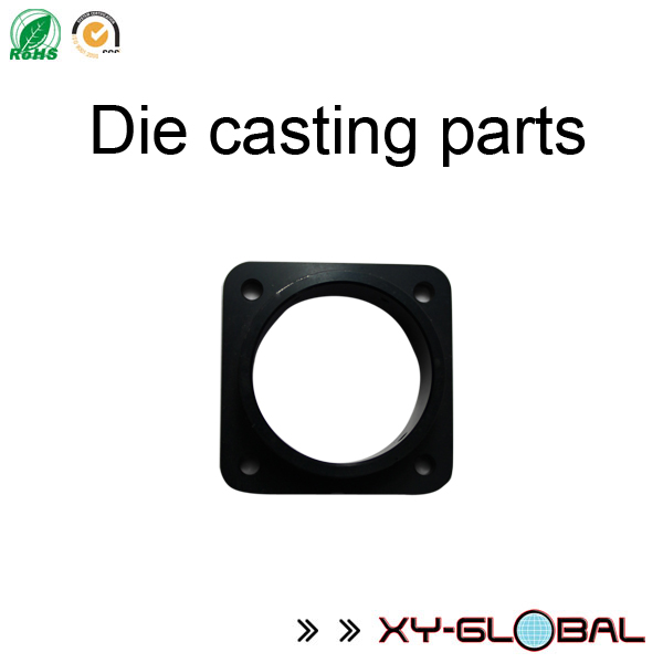 Black painted zamak die casted connector