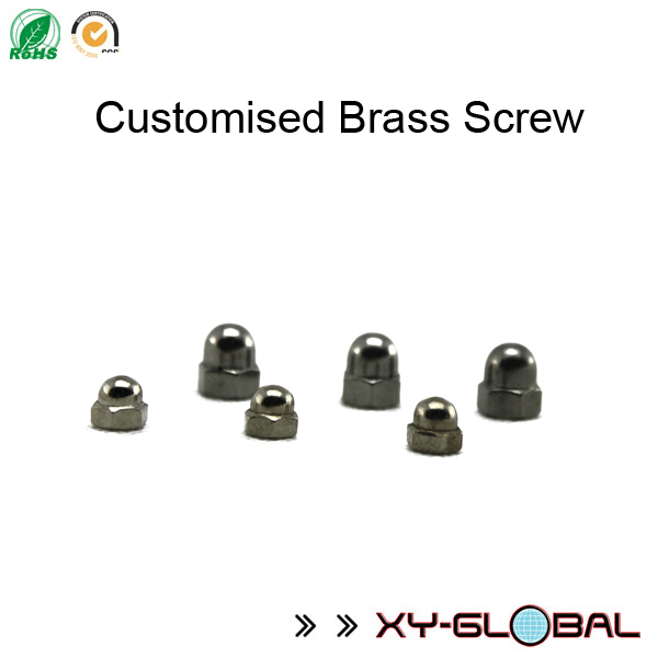 CNC Lathe Machined Connecting Metal Part with Screw