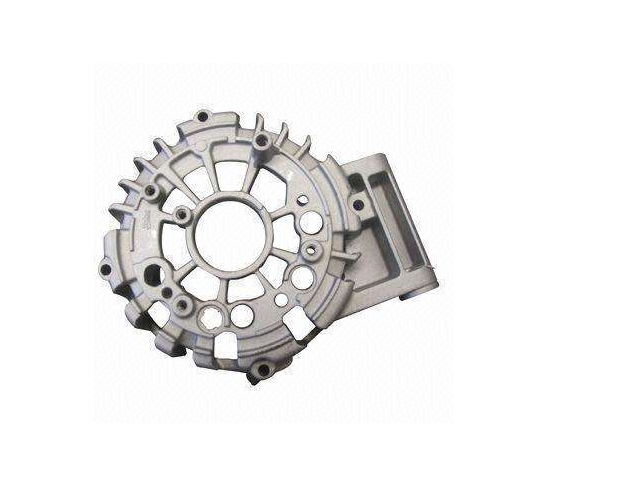 ISO/TS16949 custom snd casting part aluminum die casting parts with black powder coating