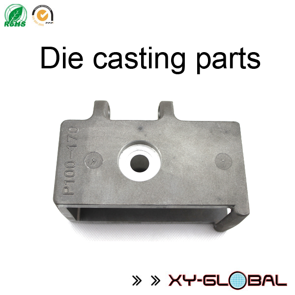 Painted aluminum equipment bracket of die casted
