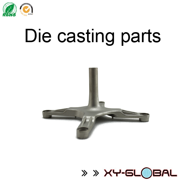 Zinc alloy precise die casted mechanical bracket with fittings