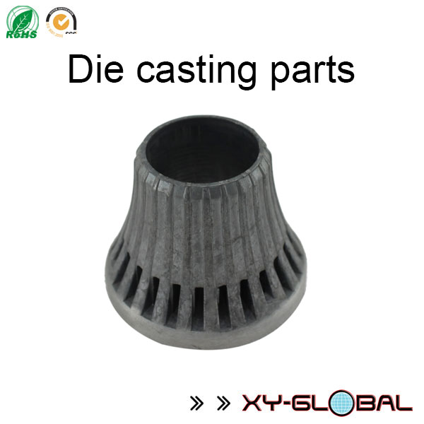 アルミ高精度LED電球ランプ用鋳造部品をLEDダイ