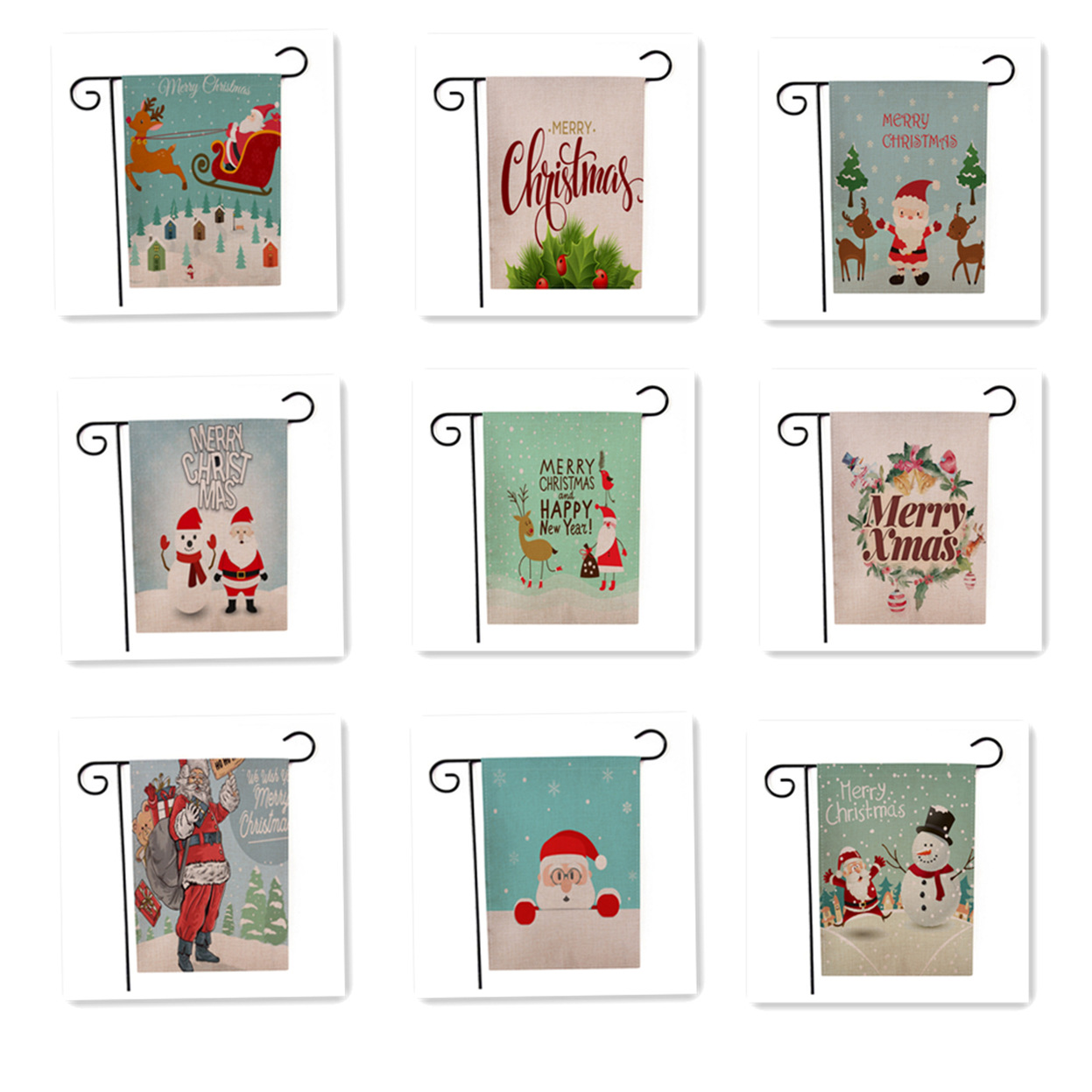 12*18 inch Garden Flags for Yard Holiday and Seasonal Decorative Flags Small Garden Outdoor Decorative