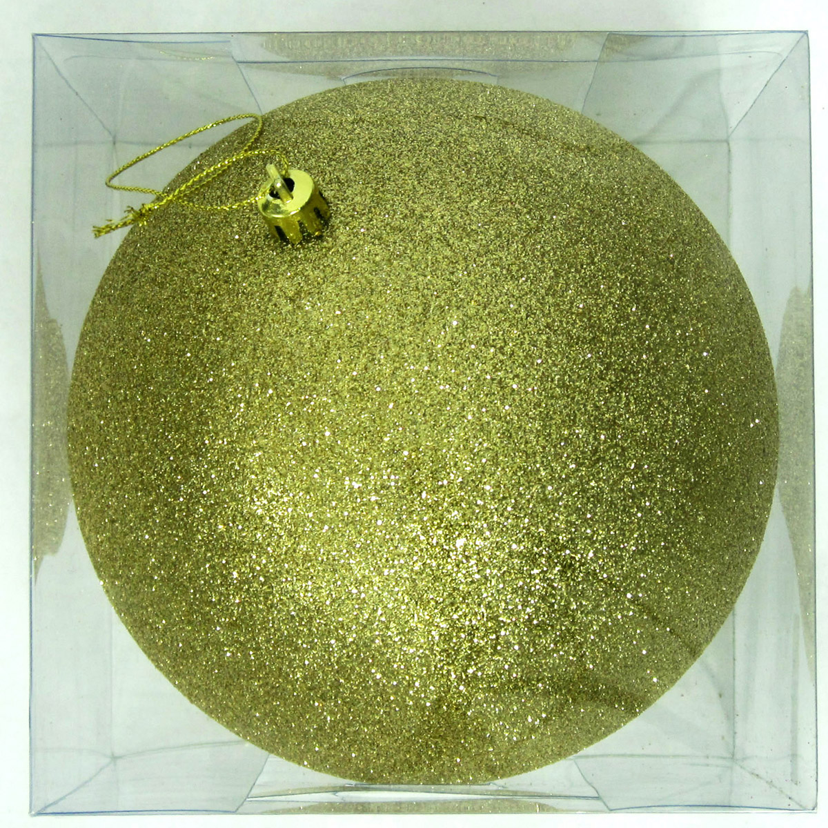 2017 popolare plastica Natale Glitter Ball