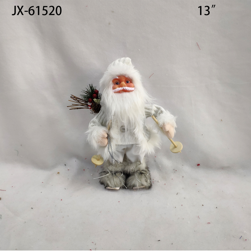 2021 Xmas Decorations high-end Simulation ornaments Doll Santa Claus for Display Window Scene Desktop Decor