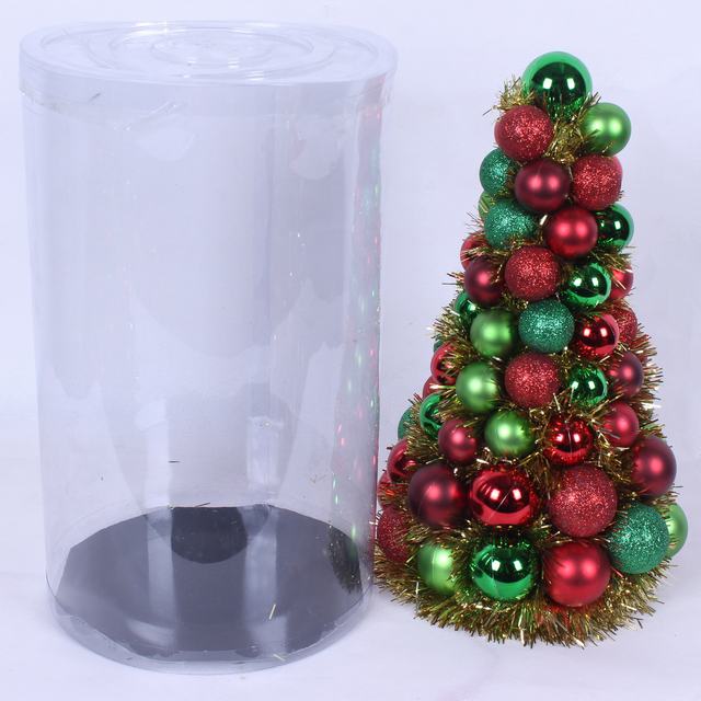 China 30cm Decorated Colorful Christmas Ornamnet Tree manufacturer