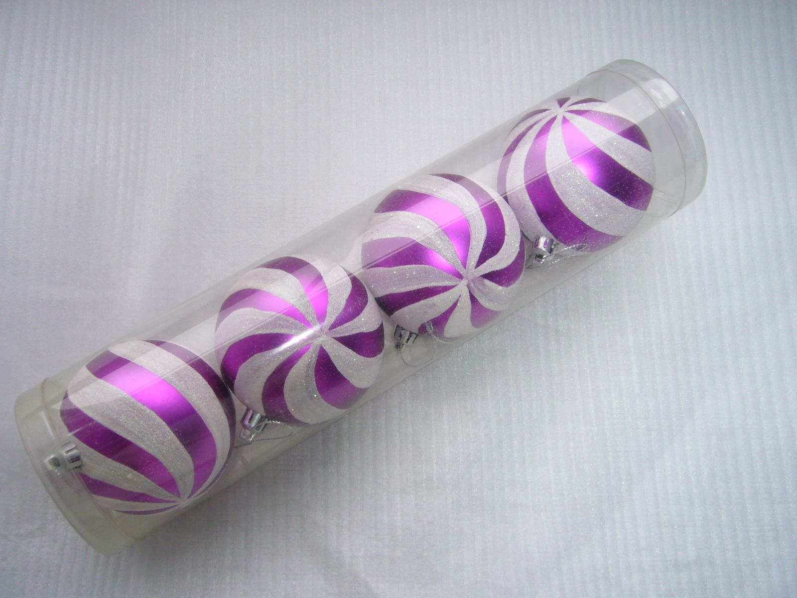 Attraktive Weihnachten hanging Plastic Ball