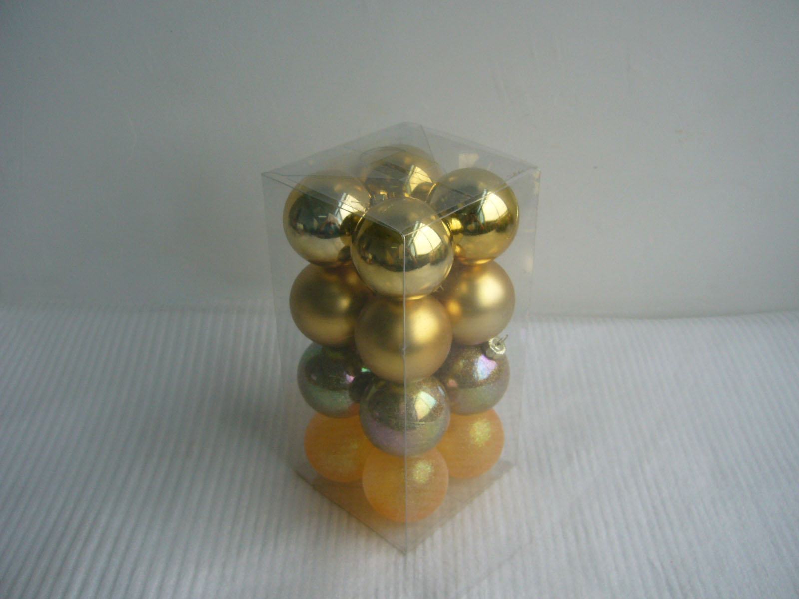 Enfeite decorativo atrativo do plástico do Natal