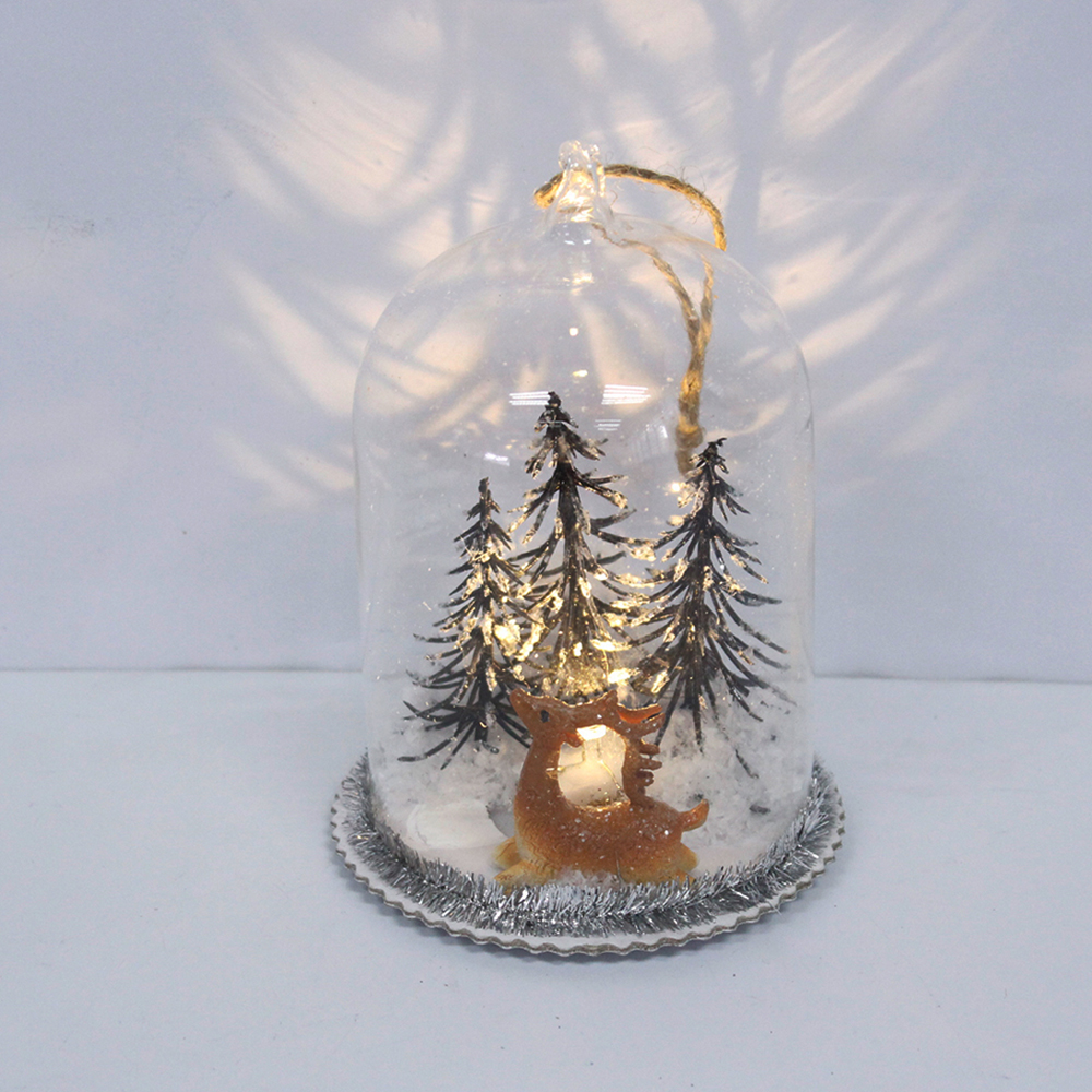 Attractive Hot Selling Glass Ball Decoration With Led Lights