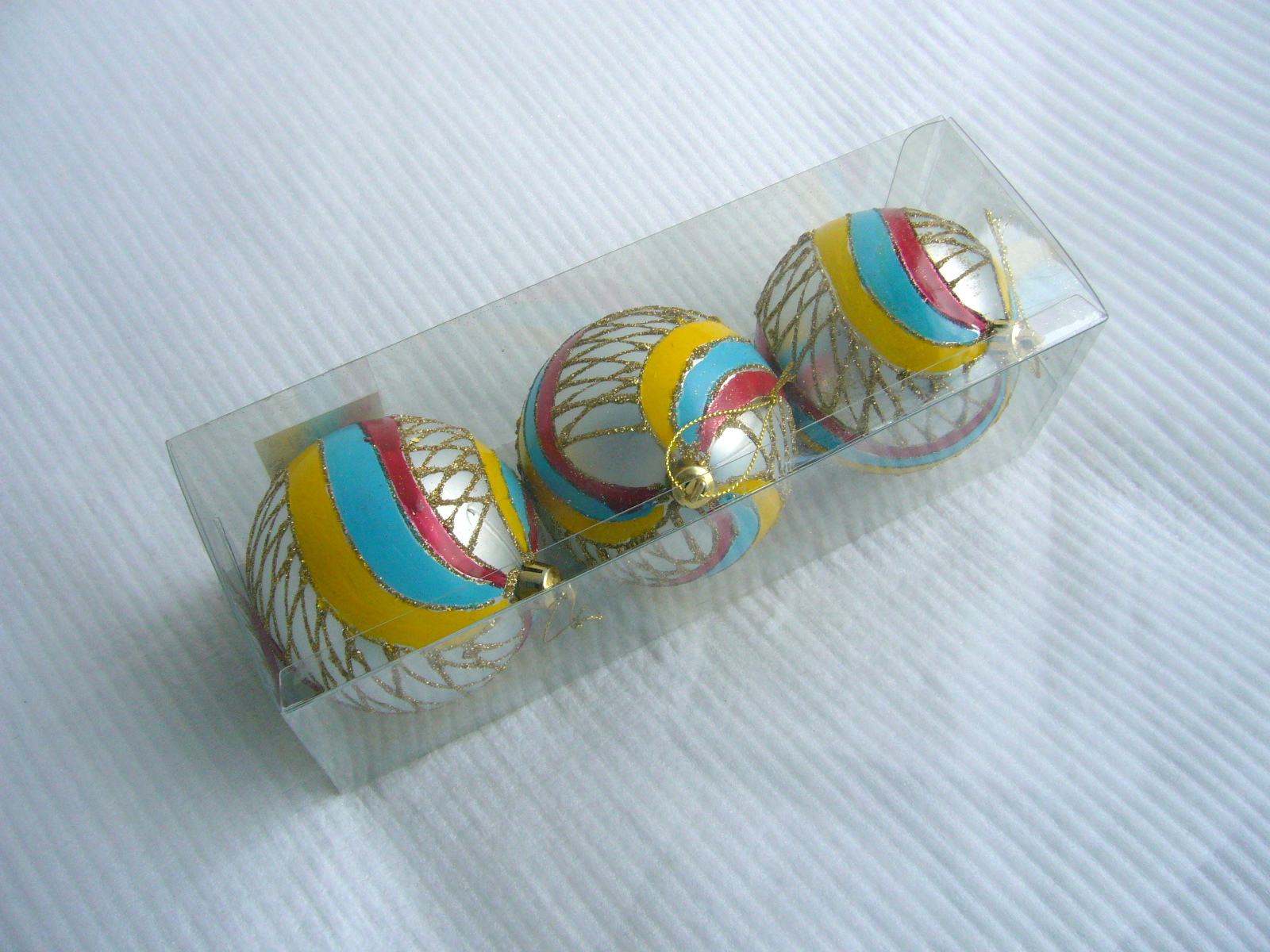 Decoração plástica atrativa da esfera do Natal