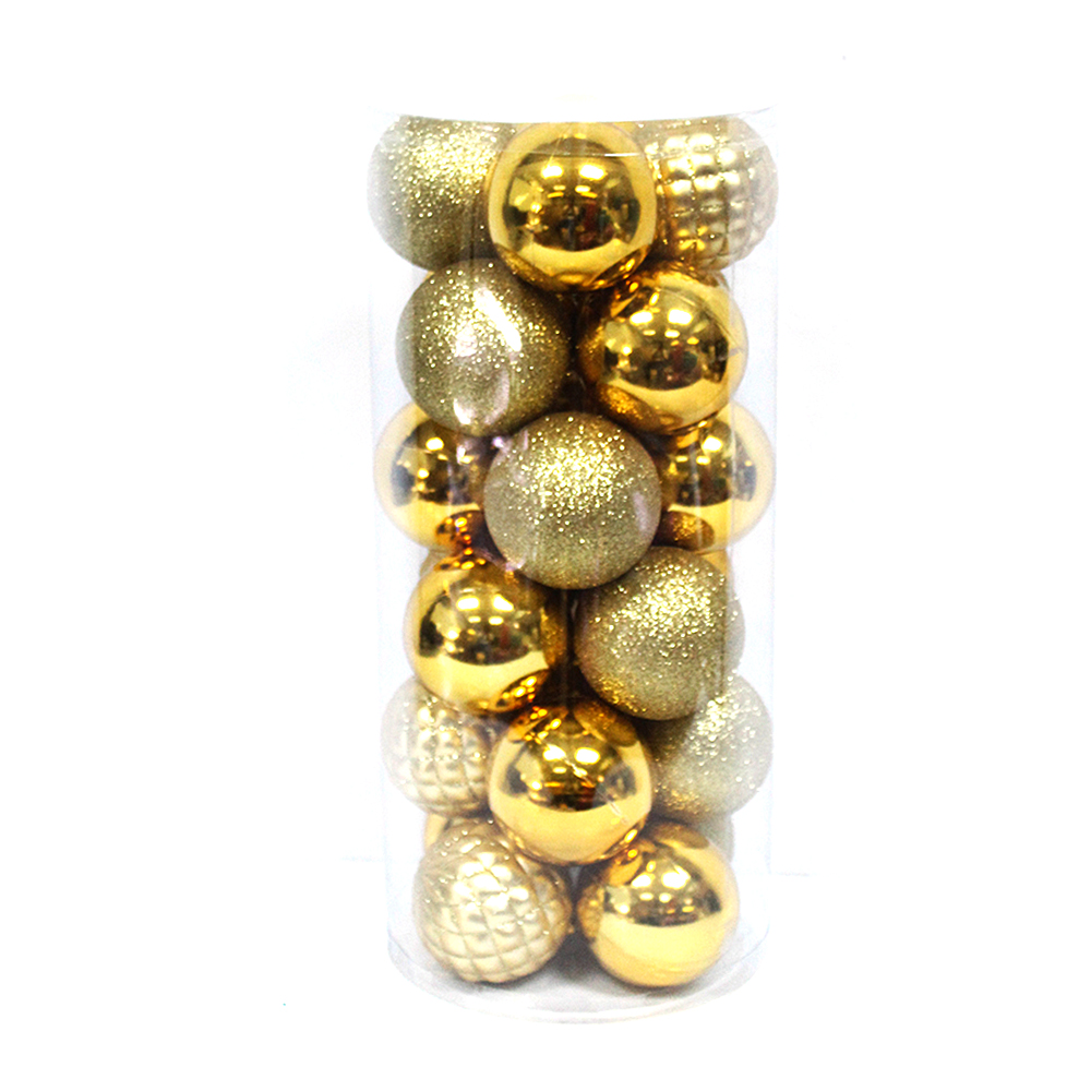 Decorative Inexpensive Christmas Ball Set