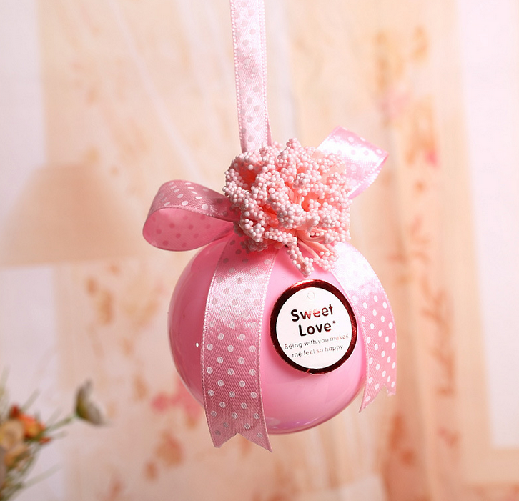 Delicate Festival Plastic Hanging Ball