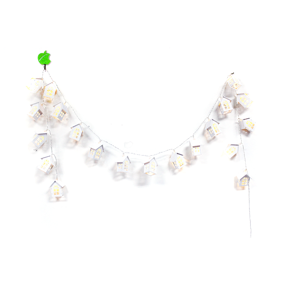 Excellent Quality Lighted Wooden House Ornament