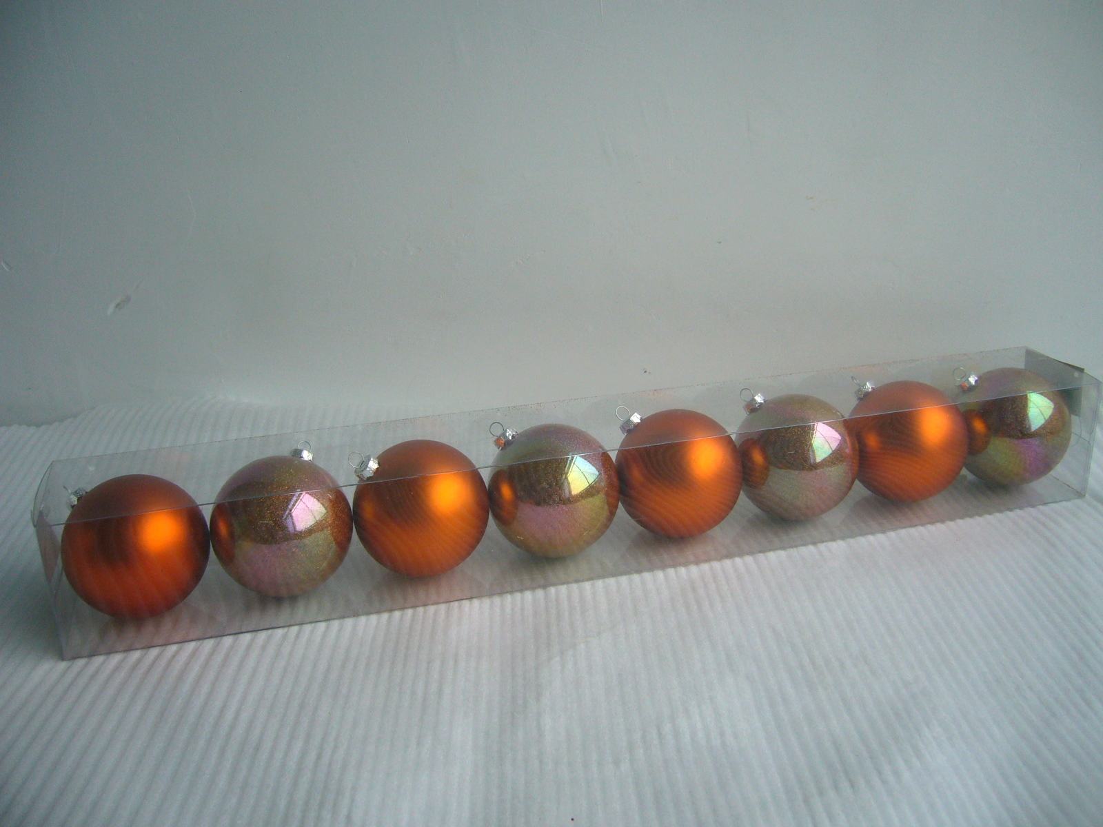 Eccellente qualità palla di plastica ornamenti di Natale