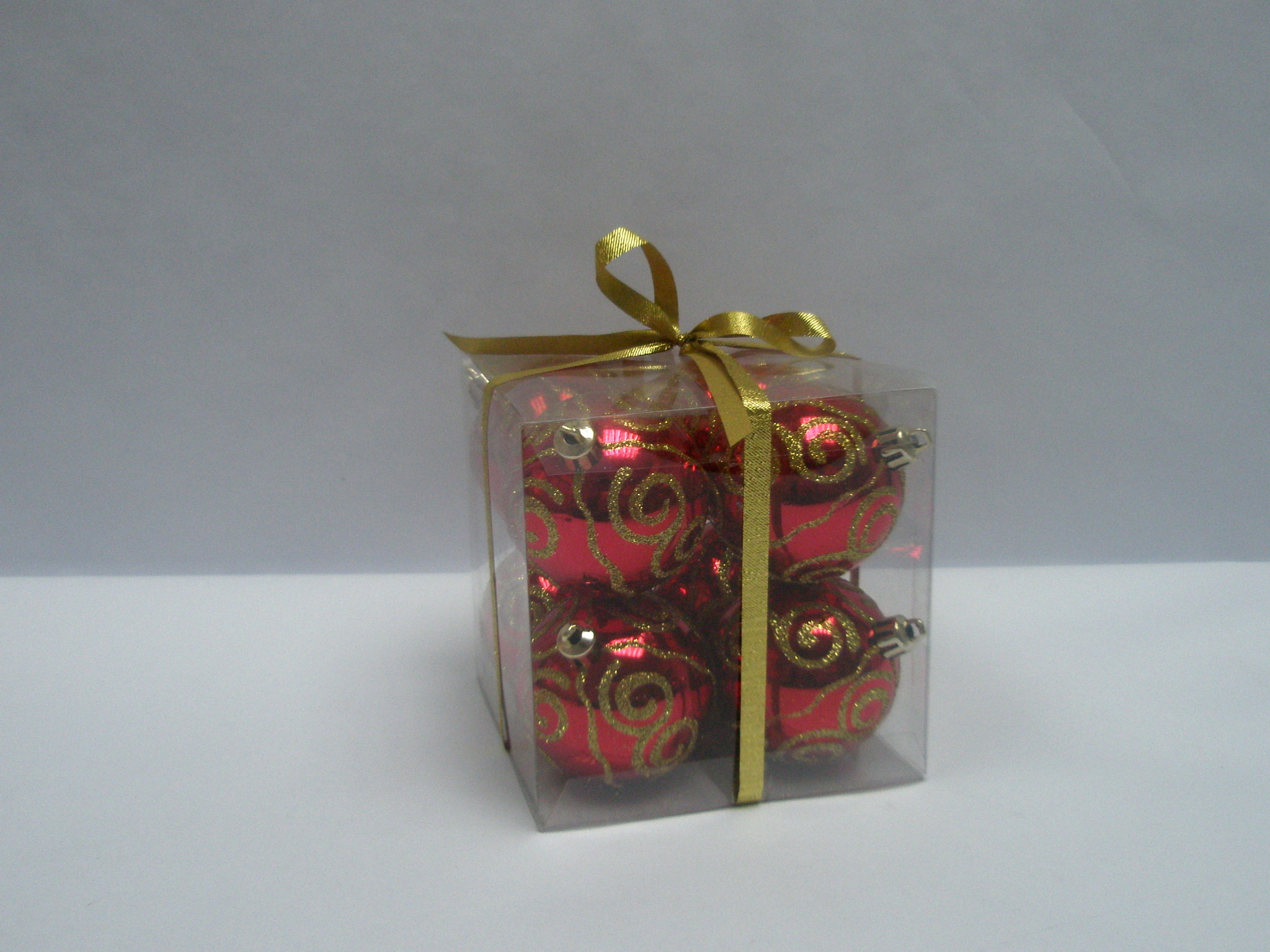 Bola de adorno de Navidad plástico moda