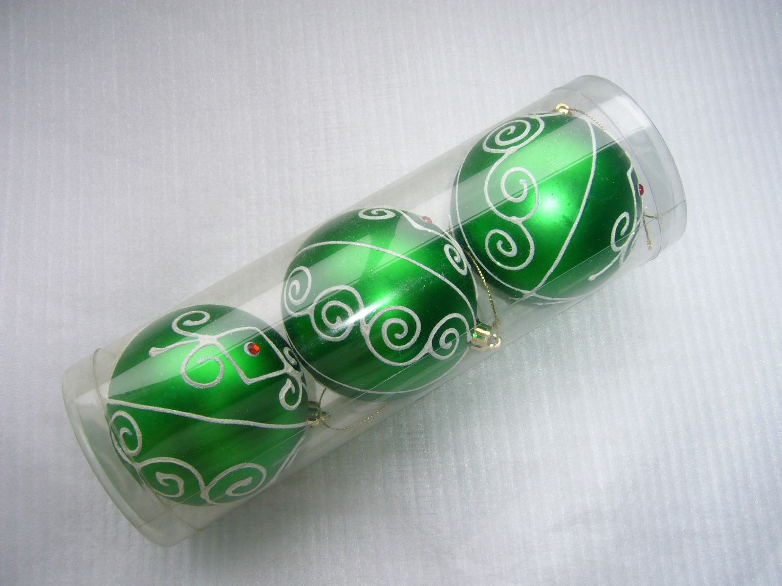 Fine Quality Christmas Decorations Plastic Ball