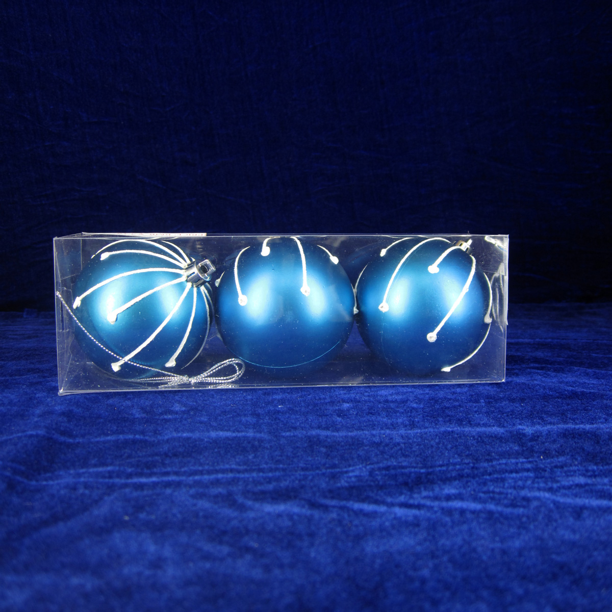 Handgeschilderde kerst Plastic bal Ornament