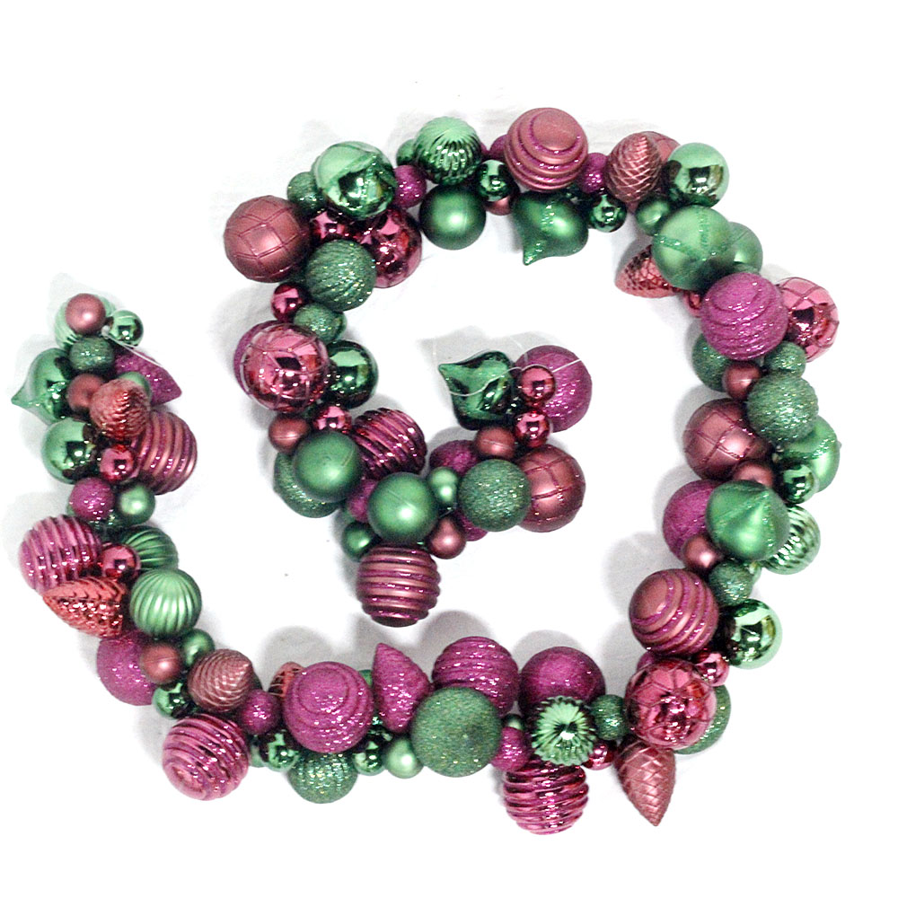 China Hot selling new type Xmas decorative ball garland manufacturer
