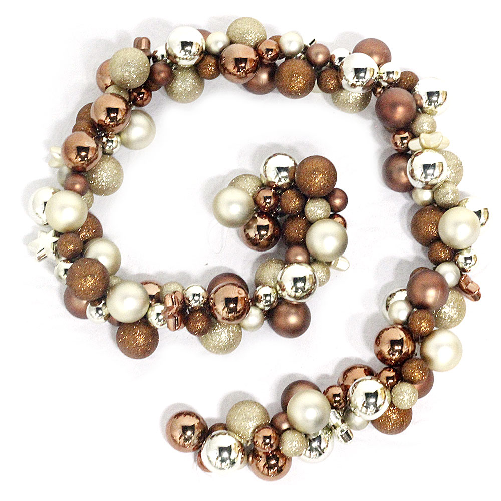 China Hot selling new type Xmas decorative ball garland manufacturer