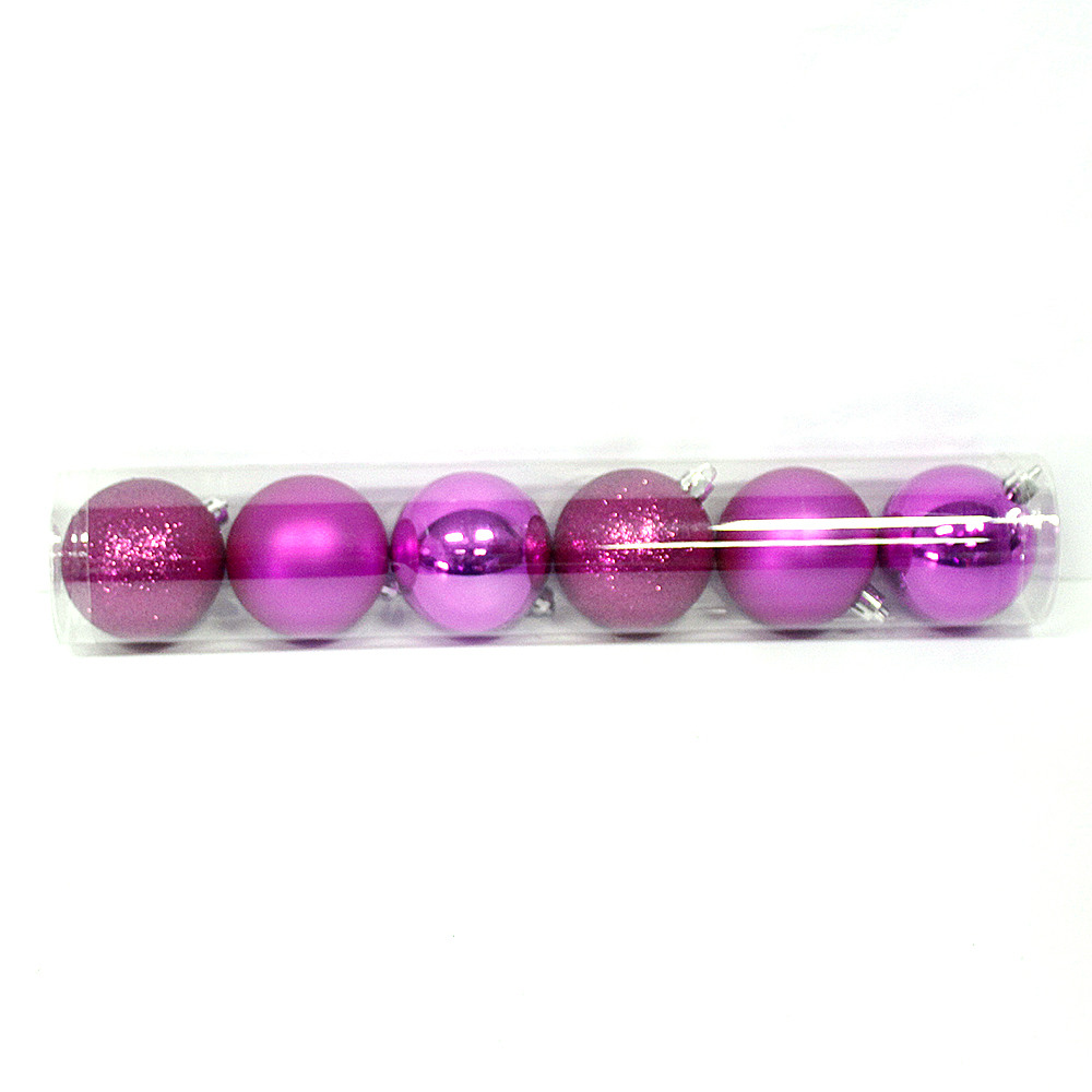 Inexpensive Shatterproof  2.36" Xmas Ball Tube