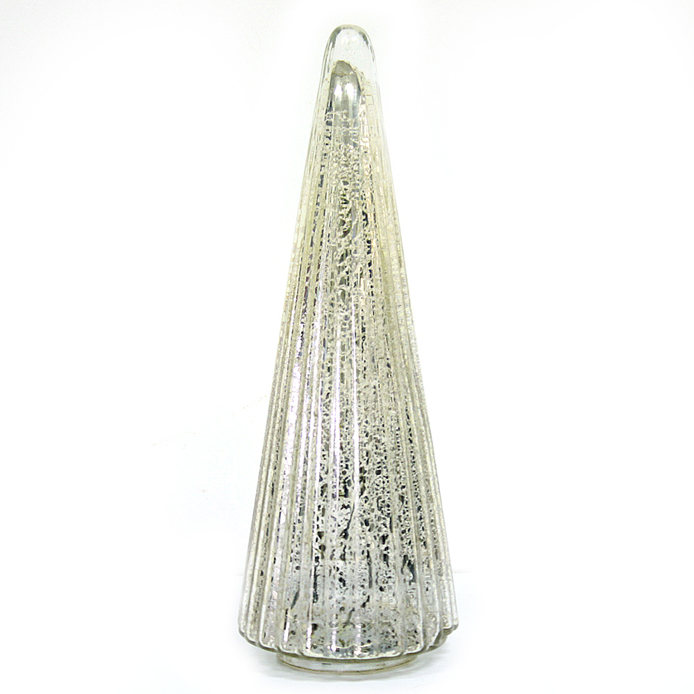 Lighted Glass Christmas Decorative Tree