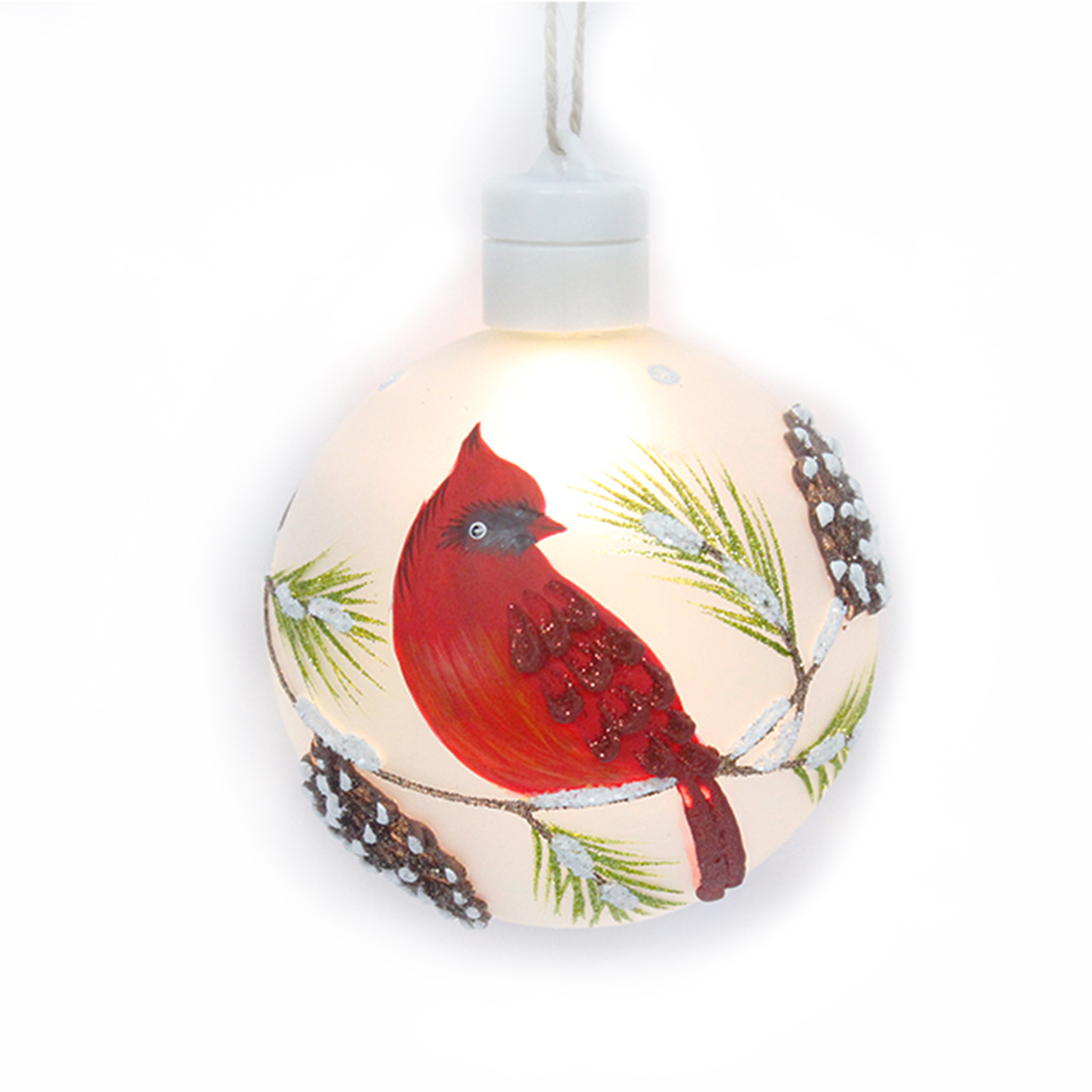 Luxury Decorative Painted Glass Xmas Ball