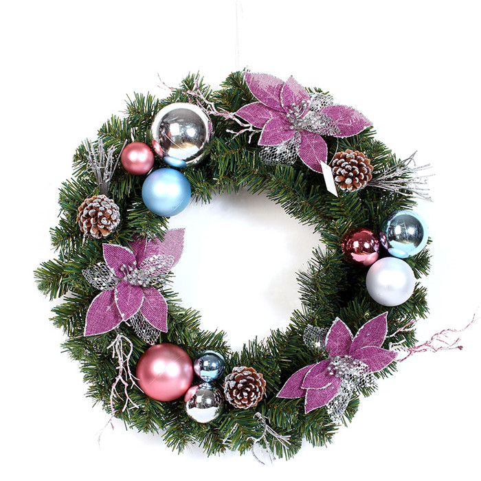 Novo Design 45cm guirlanda de porta de Natal